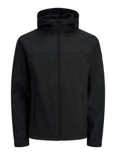 Jack & Jones - Marvin Hood Softshell Sort (1)