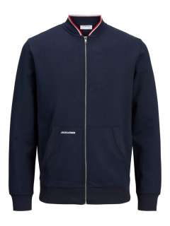 Jack & Jones - Aiden Sweatshirt Zip Navy (1)