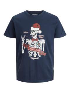 Jack & Jones - Claus T-Shirt Navy (1)
