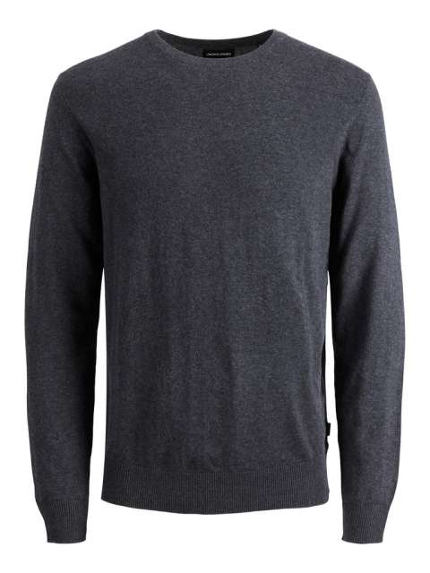 Jack & Jones - Emil Crew Neck Koksgrå billede 1