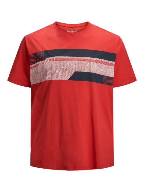 Jack & Jones - Monaco Rød T-Shirt billede 1