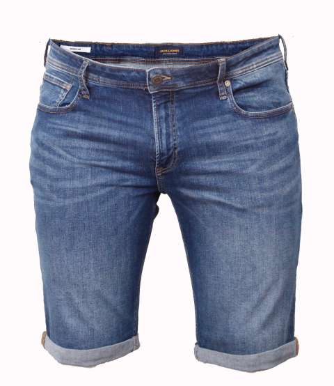 Jack & Jones - Rick Original Blue Denim Shorts billede 1