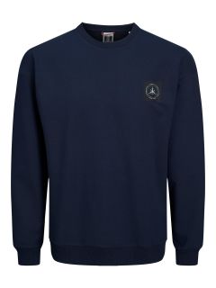 Jack & Jones - Filo Sweat Crew Navy (1)