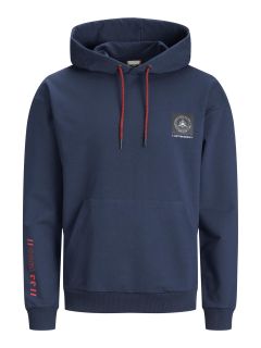 Jack & Jones - Filo Sweat Hoody Navy (1)