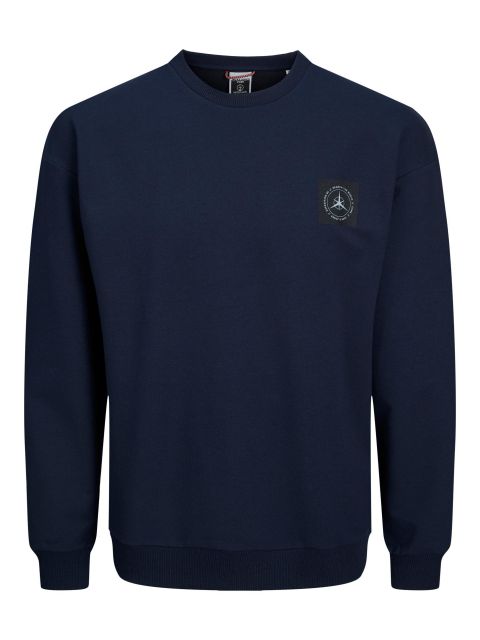 Jack & Jones - Filo Sweat Crew Navy billede 1