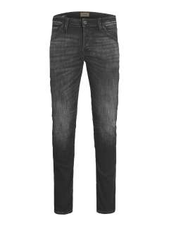 Jack & Jones - Glen Fox Stretch Jeans - Sort (1)