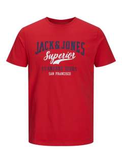 Jack & Jones - Logo Superior T-Shirt Rød (1)