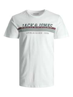 Jack & Jones - Ron T-Shirt - Hvid (1)