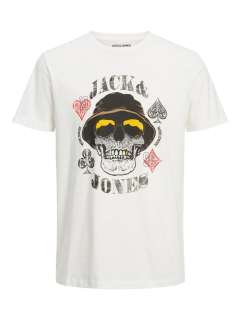 Jack & Jones - Captain T-Shirt Hvid (1)