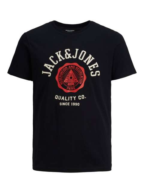 Jack & Jones - Logo Park T-Shirt Sort billede 1