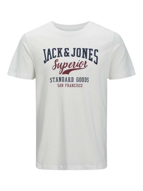 Jack & Jones - Logo Superior T-Shirt Hvid billede 1