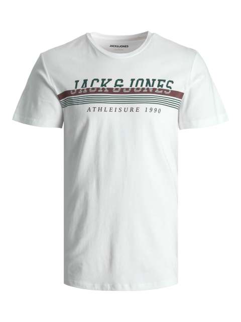 Jack & Jones - Ron T-Shirt - Hvid billede 1