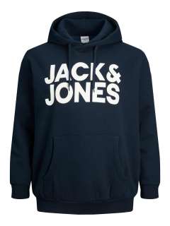 Jack & Jones - Corp Logo 2 Hættetrøje Navy Blazer (1)