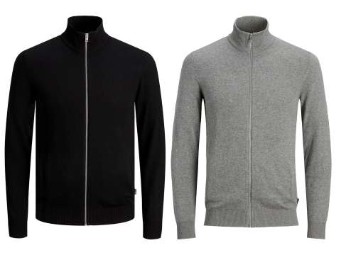 Jack & Jones - Emil Turtle Zip Cardigan billede 1