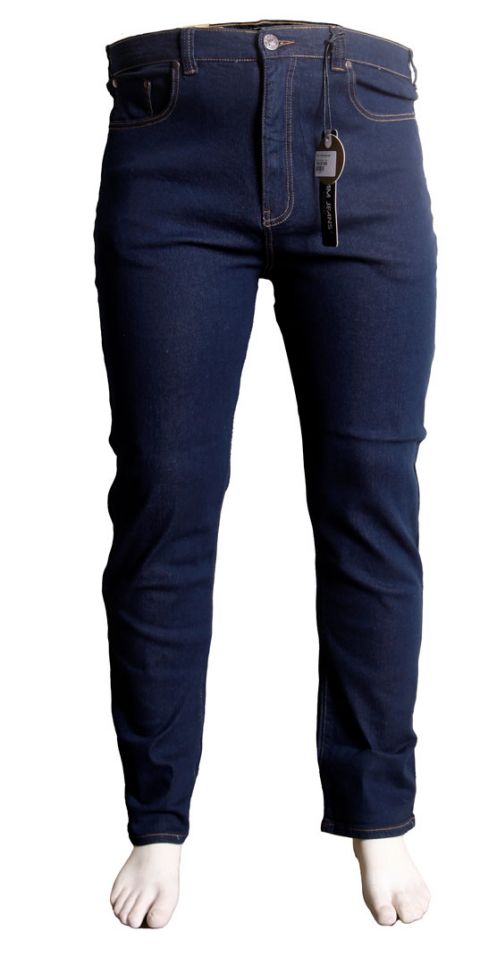 Kam - Stretch Jeans Indigo billede 1