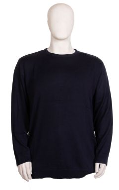 M.I.N.E - Strik pullover - Navy (1)