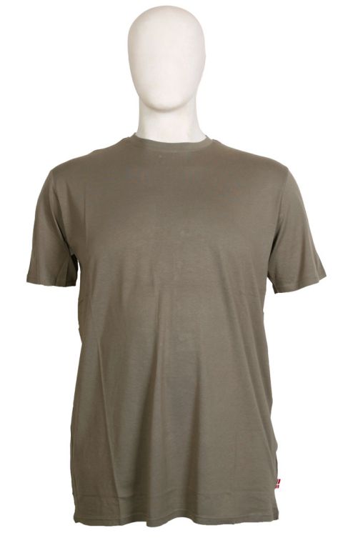 M.I.N.E - Ensfarvet Army T-Shirt billede 1