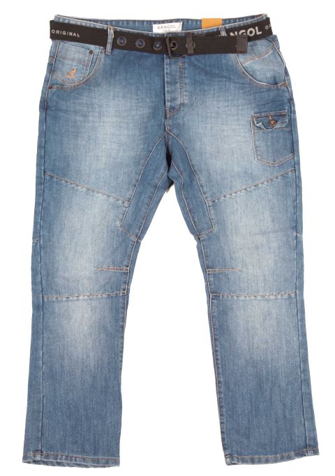 Kangol - Devcon Jeans Lav Talje billede 1