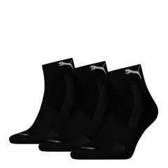 Puma - Quarter Sokker m. Polstret Sål - Sort (1)