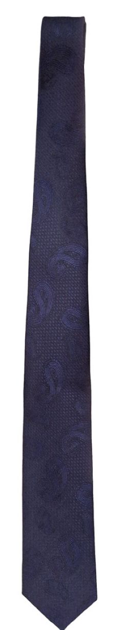 Kingston - Navy Paisley Slips (1)