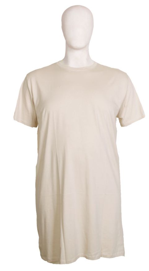 Stolen Denim - Pima Cotton Sand T-Shirt - Ekstra Lang billede 1