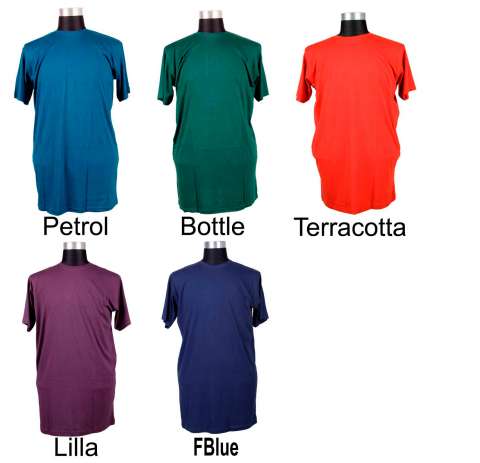 XLtøj - Standard T-Shirt Ekstra Lang - Rest farver billede 1