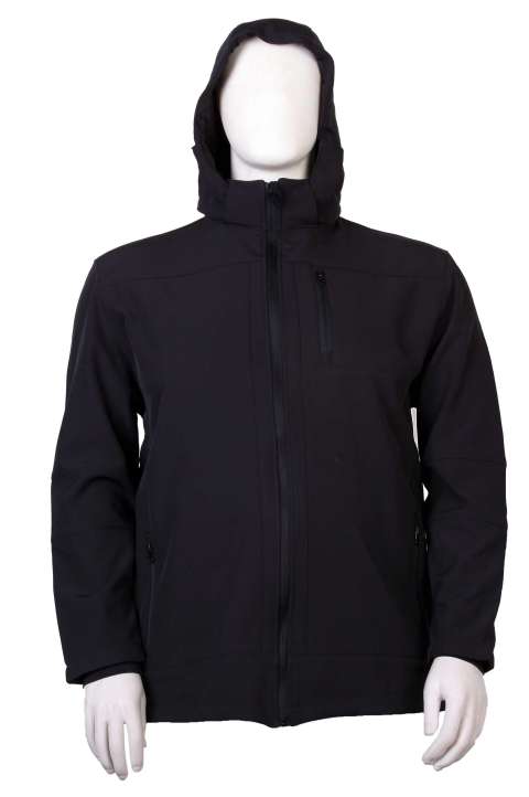 Espionage - Sort Softshell Jakke billede 1