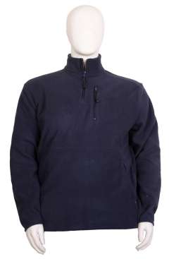 Espionage - Fleece Anorak Trøje Navy (1)