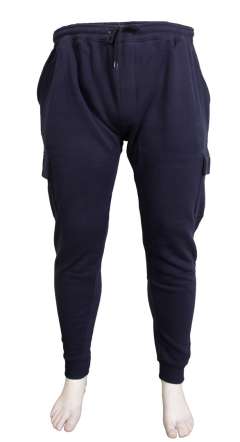 Espionage - Slimline Cargo Jogging Bukser Navy (1)