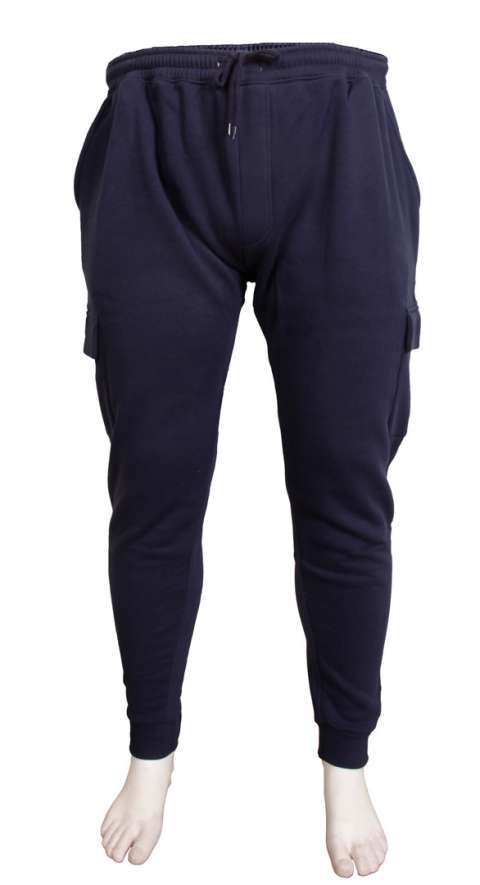 Espionage - Slimline Cargo Jogging Bukser Navy billede 1