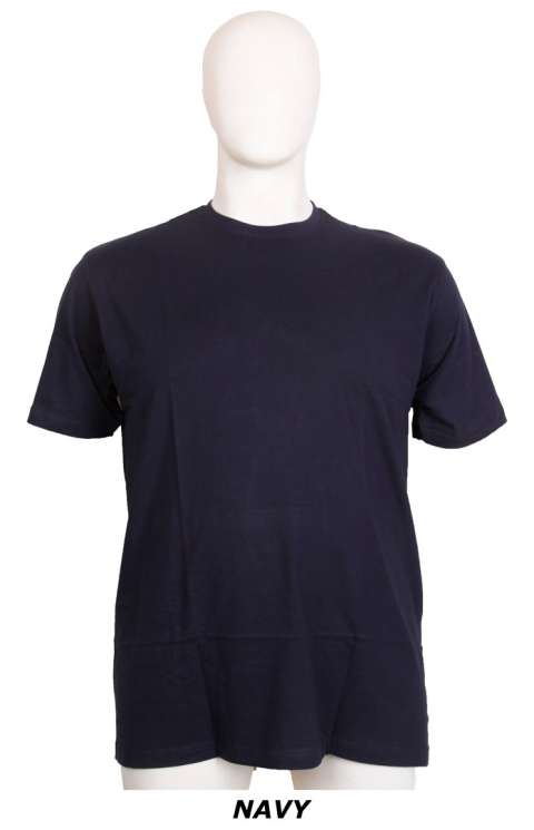 Espionage - Navy Ensfarvet T-Shirt billede 1