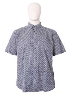 Espionage - Geometric Print Skjorte S/S (1)