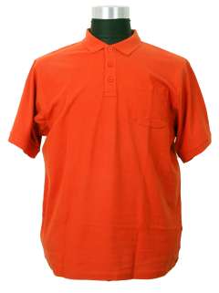 Espionage - Ensfarvet Bomulds Polo Burnt Orange (1)