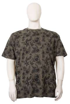 Espionage - All over Hibiscus T-Shirt (1)