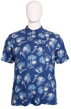 Espionage - Palme Print Polo (1)