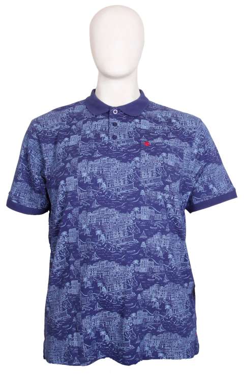 Espionage - Riviera Print Polo billede 1