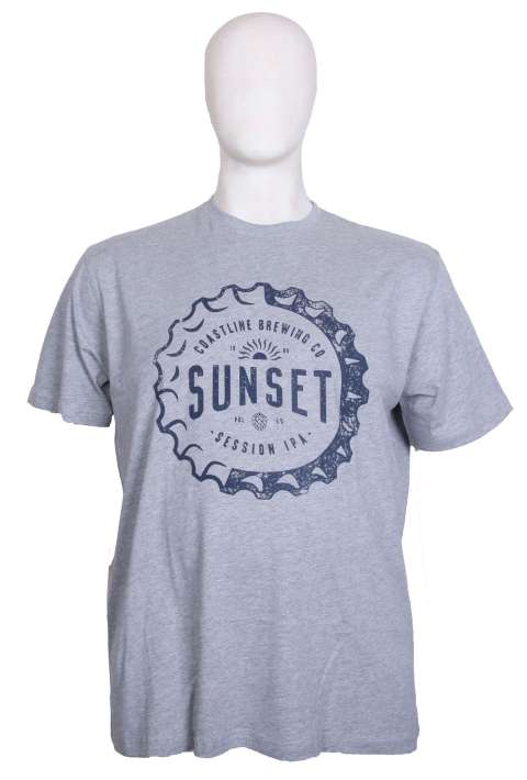 Espionage - Sunset Melange Print T-Shirt billede 1