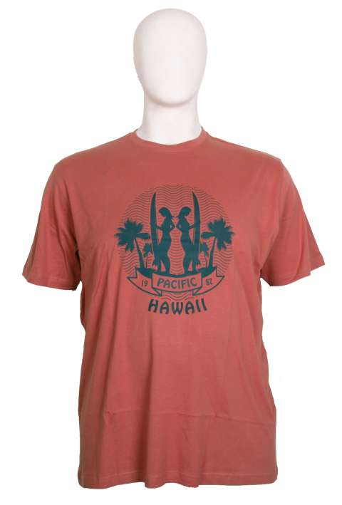 Espionage - Hawaii Pacific Print T-Shirt billede 1