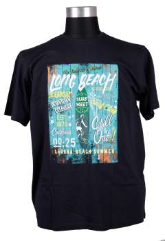 Espionage - Long Beach Poster T-Shirt (1)