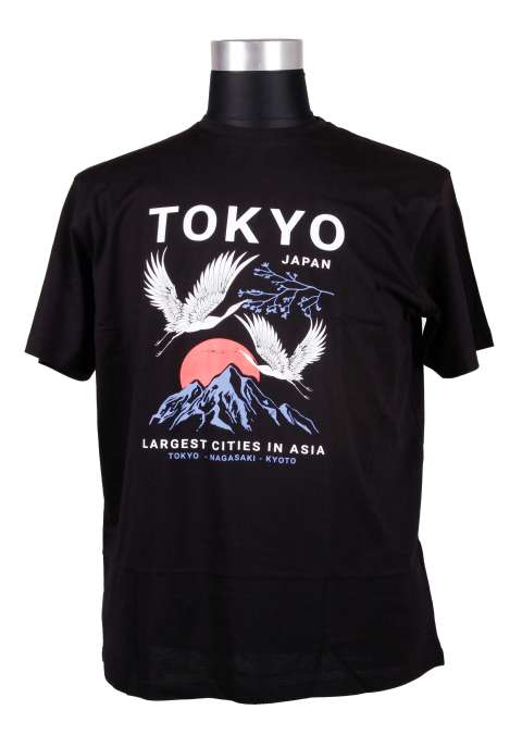 Espionage - Tokyo Print T-Shirt billede 1