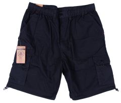 Espionage - Poplin Lomme Shorts Navy (1)