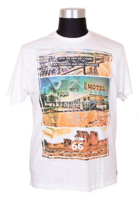 Louie James - Route 66 T-Shirt billede 3