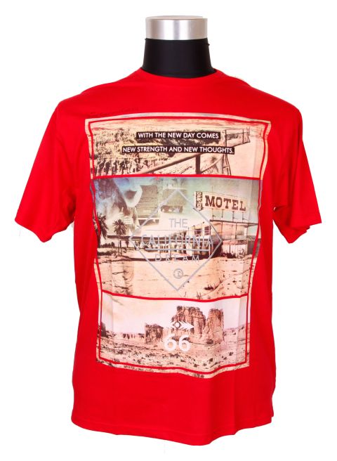 Louie James - Route 66 T-Shirt billede 2